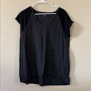 Black champion tee